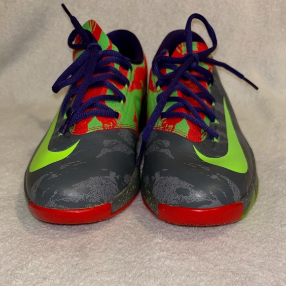 Nike Kevin Durant KD 6 “Energy” Sneakers - Size 5Y/6.5 Women's - Picture 7 of 10